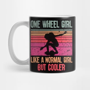 onewheel girl electric skateboard - float life onewheel skateboard Mug